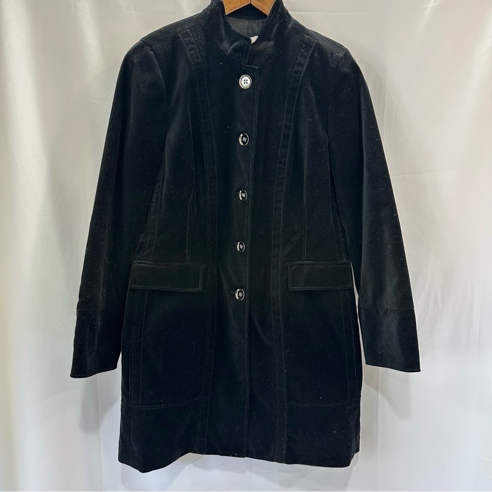 Chico's Luxurious Velvet Renesmee Jacket Coat Size 0 US size 4/6 Small NEW